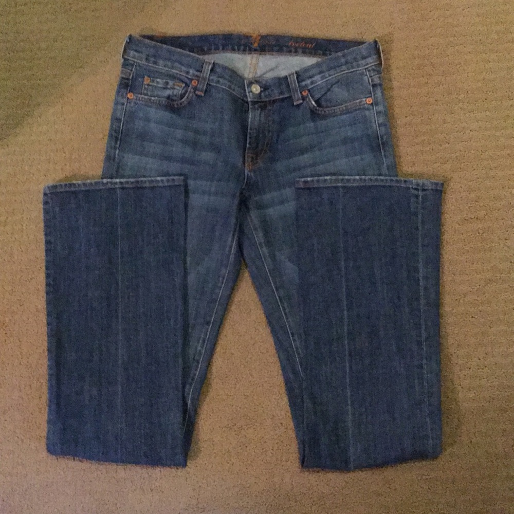 7 For All Mankind bootcut size 29 medium wash